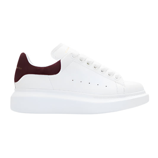 Alexander McQueen Sneakers White and Burgundy