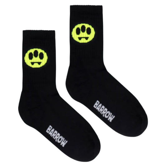 Barrow Socks Neon Yellow Logo