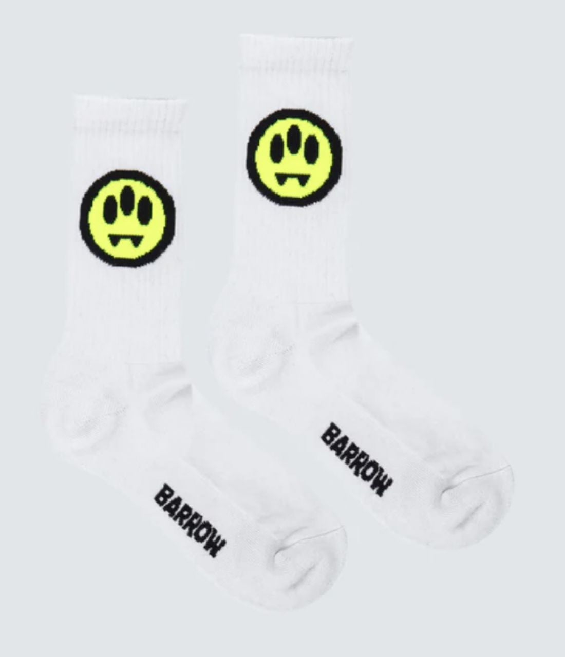 Barrow Socks Neon Yellow Logo