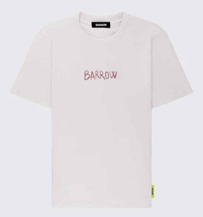 Barrow T-shirt Oversize With Graffiti Bear