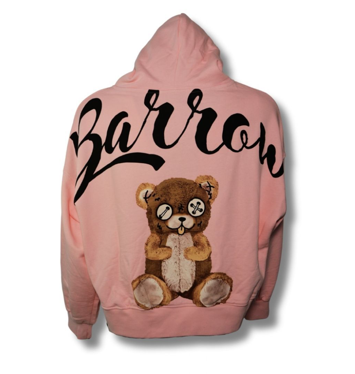 Barrow Hoodie Unisex With Bear Print on the Back