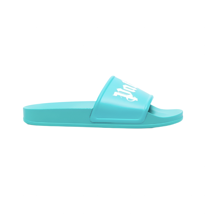 Palm Angels Pool Slider Turquoise