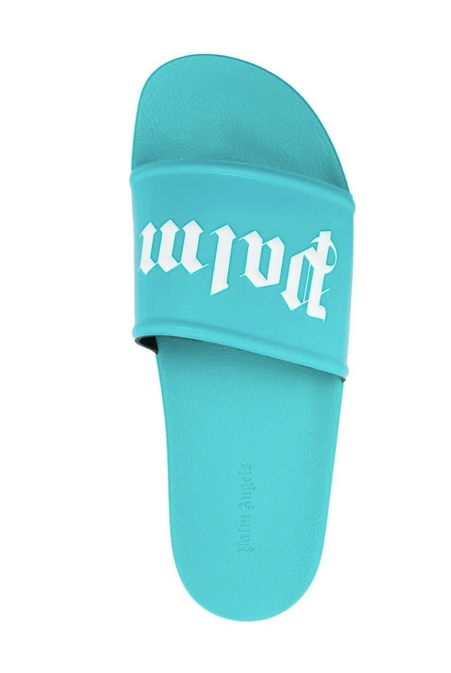 Palm Angels Pool Slider Turquoise