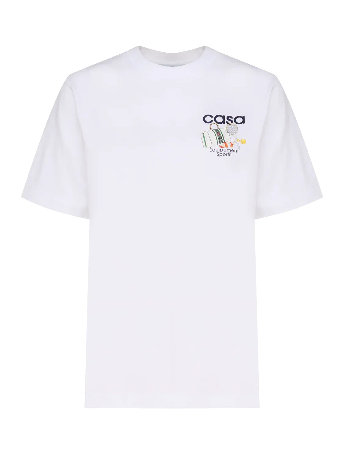 Casablanca White Equipement Sportif T-Shirt